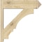 Ekena Millwork Balboa Rough Sawn Arts and Crafts Outlooker, Douglas Fir, 8"W x 30"D x 30"H OUT08X30X30BOA03RDF - alternate 4
